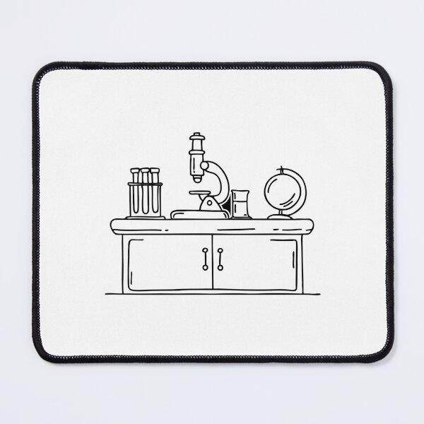 Item preview, Laboratory filled with various scientific equipments designed and sold by rasagamastore.