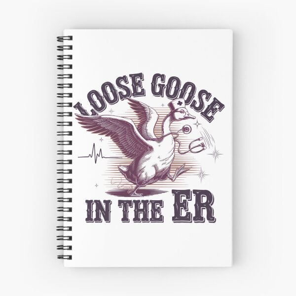 Item preview, Funny Loose Goose in the ER designed and sold by catthemedic.