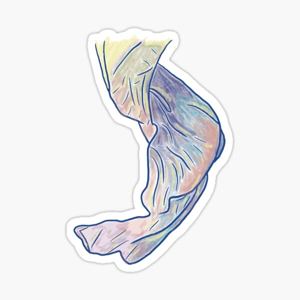 Vista previa del artículo con la obra «Cola de sirena», diseñado y vendido por HellenLeeStudio.