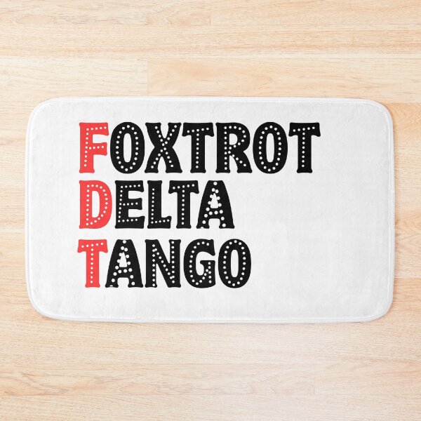 Item preview, Foxtrot Delta Tango designed and sold by DigitalPrintsByEcho.