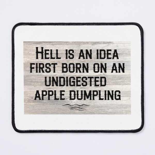 Item preview, Hell is an idea born on an undigested apple dumpling designed and sold by UnZChannel.
