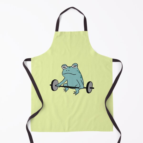 Item preview, Weary Weightlifting Frog designed and sold by zzz888.