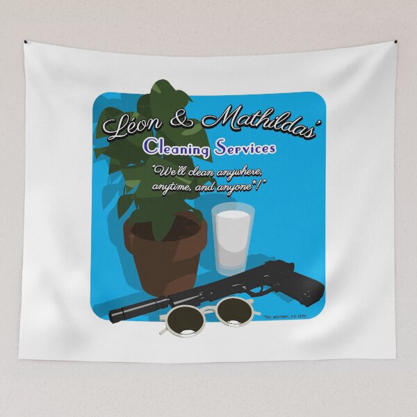 Item preview, Leon & Mathilda's Cleaning Services designed and sold by CCCDesign.