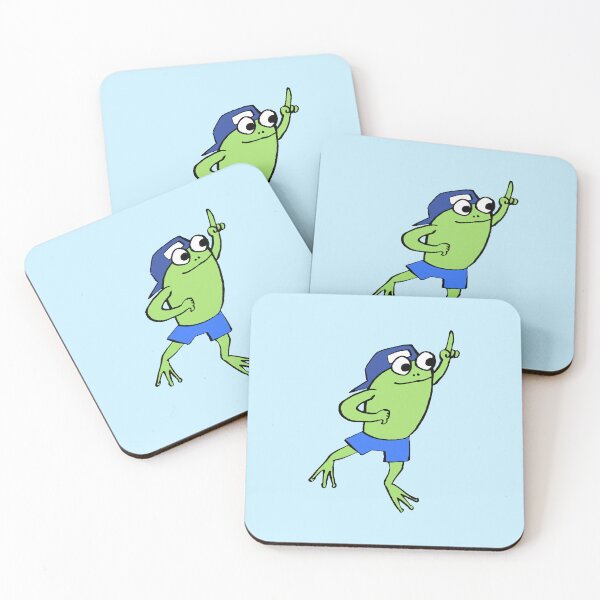 Item preview, Upbeat Froggie Pointing Skyward designed and sold by zzz888.