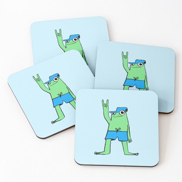 Item preview, Cool Frog Cartoon Streetwear designed and sold by zzz888.