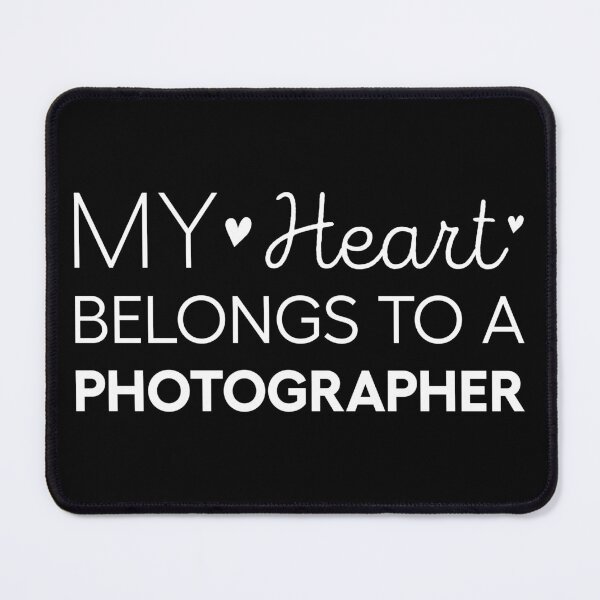 Item preview, My Heart Belongs To A Photographer Cute Photographer designed and sold by RareBunny.