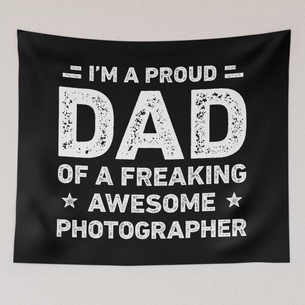 Item preview, Proud Dad Of A Freaking Awesome Photographer Funny Photographer designed and sold by RareBunny.