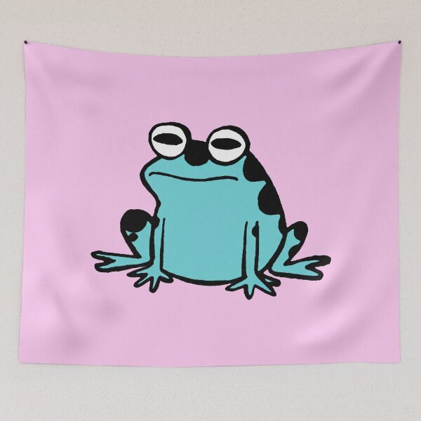 Item preview, Chill Frog Funny Relaxed Amphibian designed and sold by zzz888.