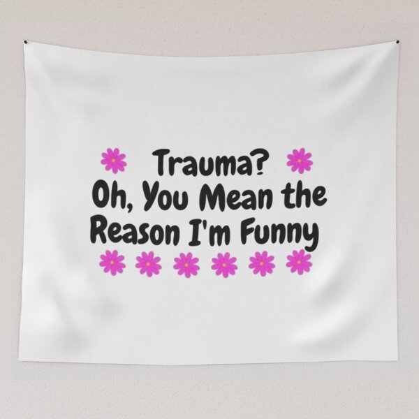 Item preview, Cita sobre el trauma designed and sold by wastencloat.