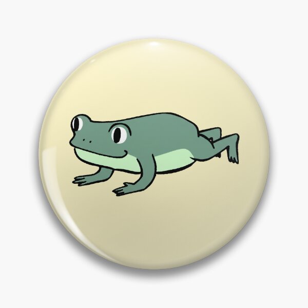 Item preview, Smiling Frog Funny Relaxed Amphibian designed and sold by zzz888.