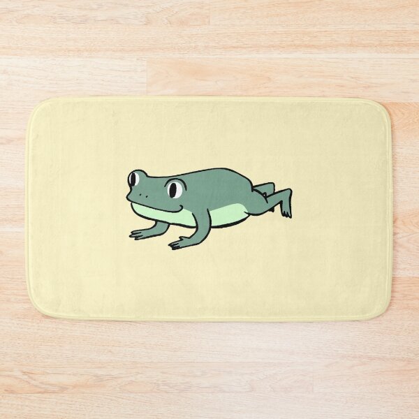 Item preview, Smiling Frog Funny Relaxed Amphibian designed and sold by zzz888.