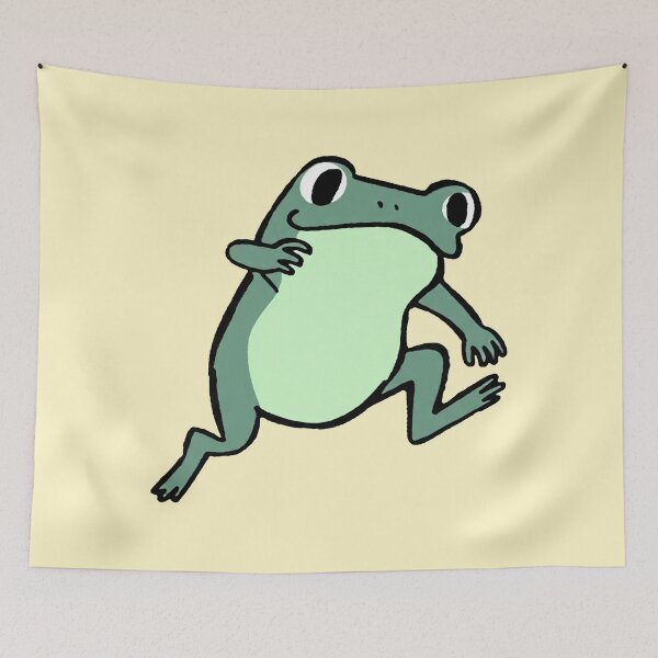 Item preview, Jumping Frog Funny Dynamic Amphibian designed and sold by zzz888.
