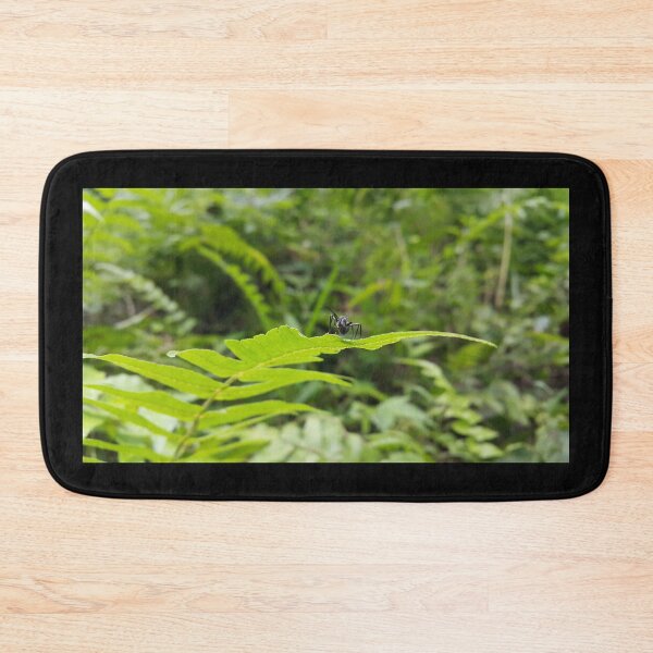 Item preview, Black Carpenter Ant on a Leaf designed and sold by Yusuf-Design.