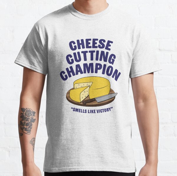 Item preview, Cheese Cutting Champion designed and sold by Rad Yellow & Blue.