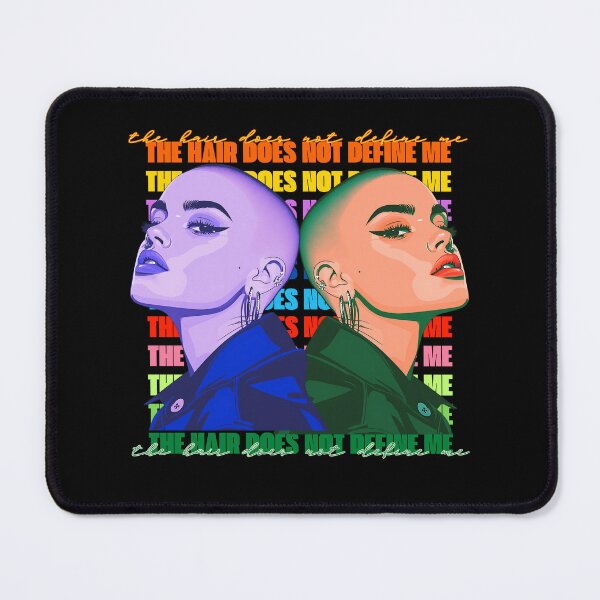Item preview, The Hair Does Not Define Me - Bold Bald Beauty Empowerment designed and sold by Zuriel Hargrove.