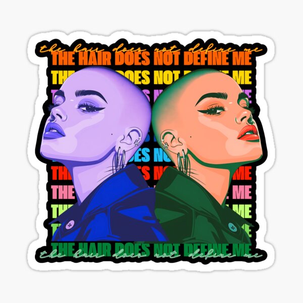 Item preview, The Hair Does Not Define Me - Bold Bald Beauty Empowerment  designed and sold by Zuriel Hargrove.
