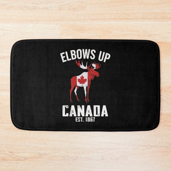 Item preview, Elbows Up Canada Est 1867 Moose designed and sold by Dreamy-Scenes.