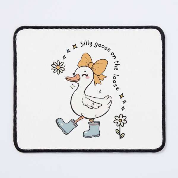 Item preview, Cute Silly Goose on the loose with Bow designed and sold by JoelFox165.