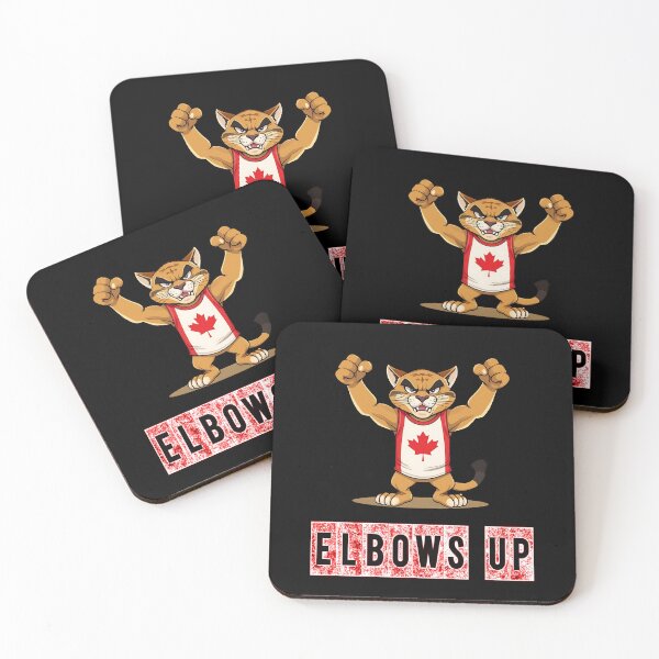 Item preview, Canada Elbows Up Angry Cougar - Canadian Proud  designed and sold by Smix Pixels.
