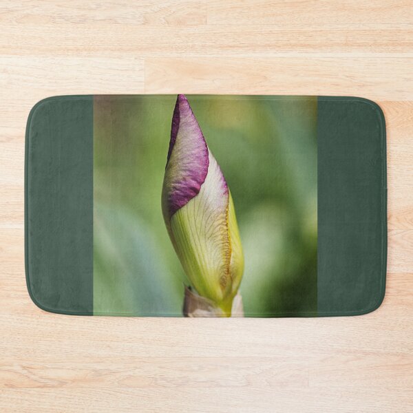 Item preview, Shes Nearly Opening Iris Bud designed and sold by Joy Watson - Natural Light Photography .