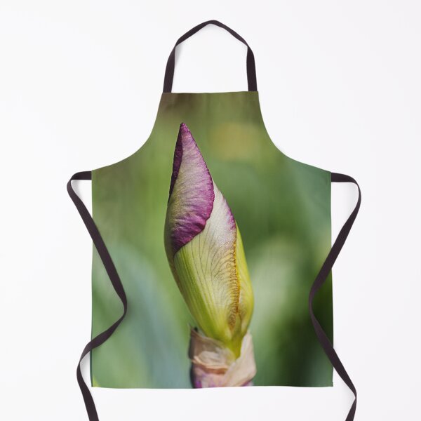 Item preview, Shes Nearly Opening Iris Bud designed and sold by Joy Watson - Natural Light Photography .