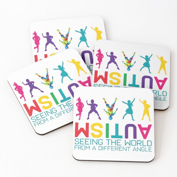 Item preview, Funny Autism Awareness Seeing The World From Different Angles designed and sold by EvaShea.