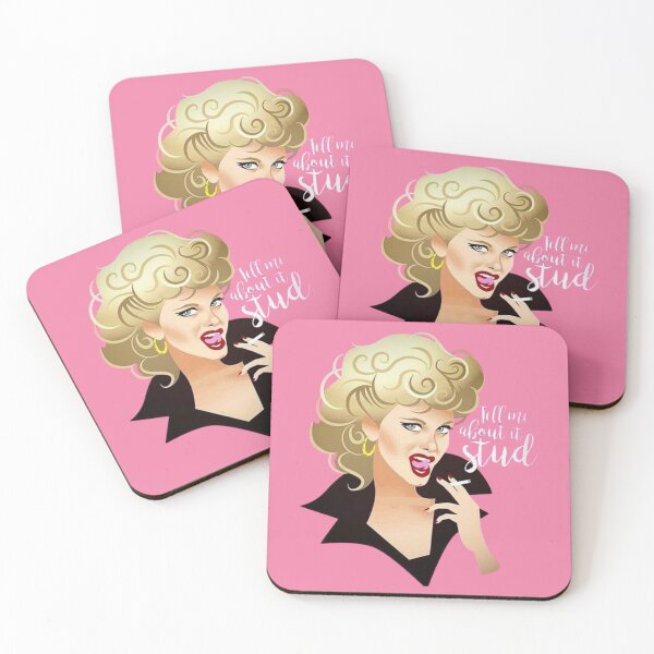 Item preview, Tell Me About it Stud - Stylish Illustration Olivia Newton John designed and sold by Vicky021.