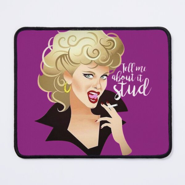 Item preview, Tell Me About it Stud - Stylish Illustration Olivia Newton John designed and sold by Vicky021.