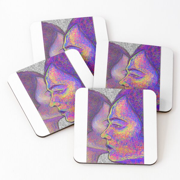 Item preview, Colorful faces scribbles designed and sold by Avika D.
