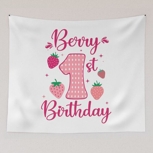 Item preview, Berry First Birthday designed and sold by JoelFox165.