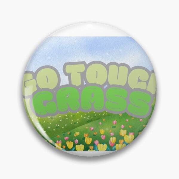 Item preview, Go Touch Grass designed and sold by BankDesign2001.