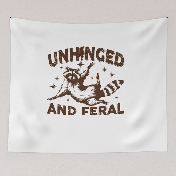 Item preview, Unhinged and Feral Raccoon designed and sold by JoelFox165.