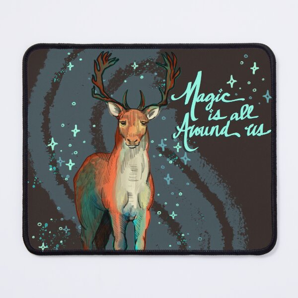 Item preview, Fallow Deer Spirit Animal, Magic Is All Around Us designed and sold by Free-Spirit-Meg.