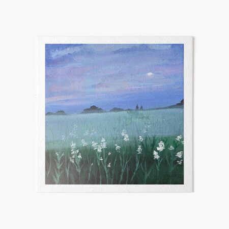 Item preview, Flower field designed and sold by wwinter_art.