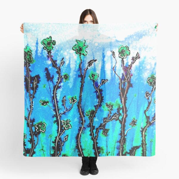 Item preview, Florals in Blue designed and sold by Linda Callaghan.