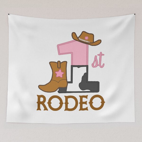 Item preview, Pink Cowgirl First Rodeo designed and sold by JoelFox165.
