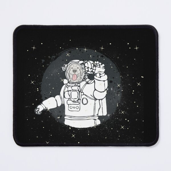 Item preview, Cosmic Canine Astronaut Adventure Art Print designed and sold by Zakrytos ★★★★★.