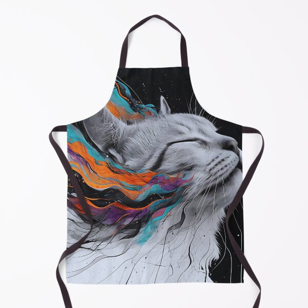 Item preview, Dreamstate Cat – Surreal Colorful Energy designed and sold by Dino-Lune.