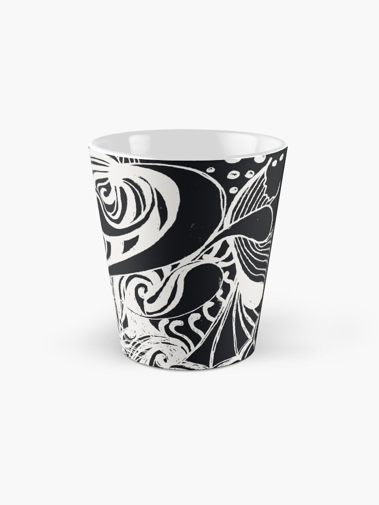 Thumbnail 2 of 4, Coffee Mug, Razzmatazz Midnight designed and sold by efgracearts.