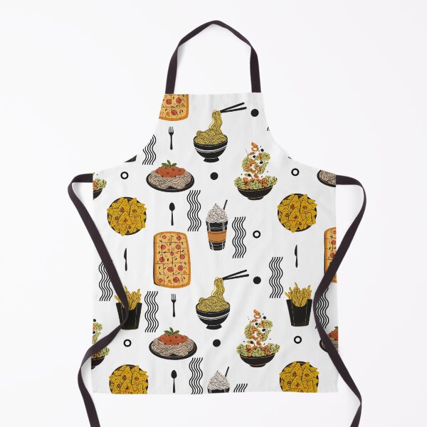 Item preview, Delicious Food Pattern – Noodles, Pizza, Fries & More designed and sold by shopfindingbeni.