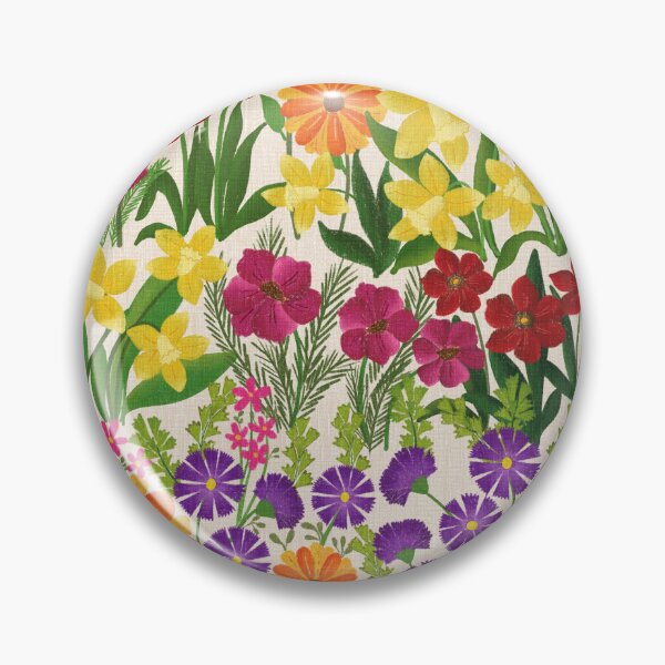 Item preview, Bright florals designed and sold by PrajaktaPathak.