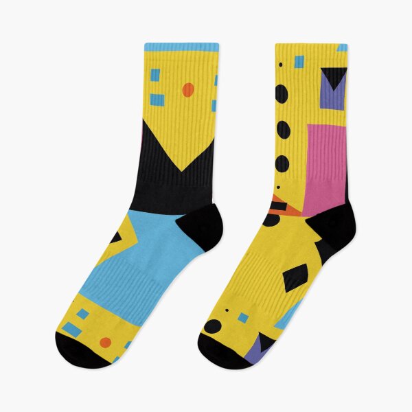 Item preview, Retro Memphis Geometric Abstract | Bold 90s Bauhaus Art Design designed and sold by Patrick Burgess.