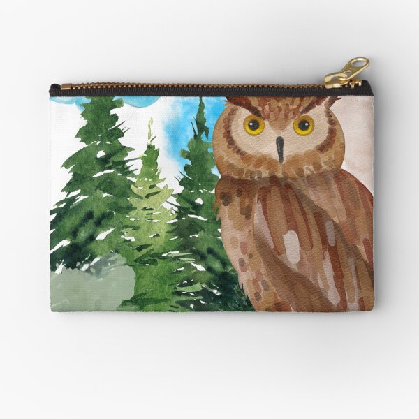 Item preview, Brown Owl in Watercolor designed and sold by EchoSelf.