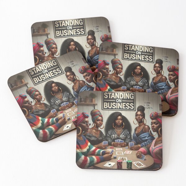 Item preview, Playing Spades While Standing on Business designed and sold by Kimmy and Zamiah Art.