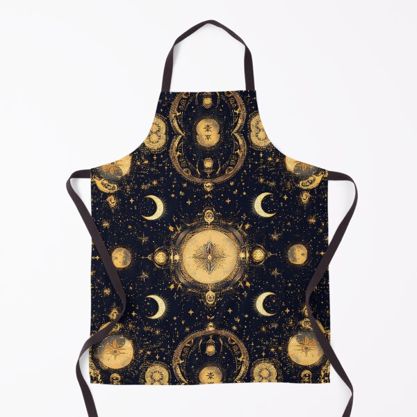 Item preview, Mysterious crescent moon seamless pattern designed and sold by ArchDS.