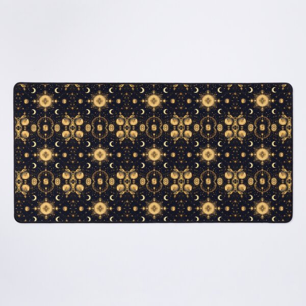 Item preview, Mysterious crescent moon seamless pattern designed and sold by ArchDS.