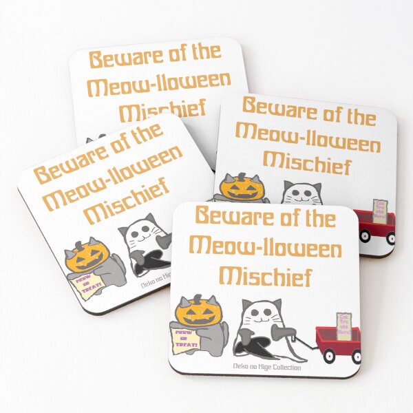 Item preview, Neko no Hige Collection: Hallo~~ween Orange designed and sold by nanaronnicoron.