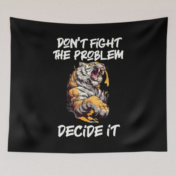 Item preview, Decide It Tiger: Problem Solving Power designed and sold by redwolf92.