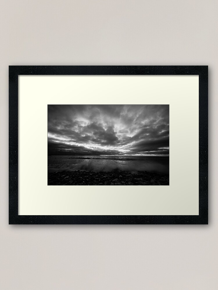 Alternate view of Dark Skies Framed Art Print