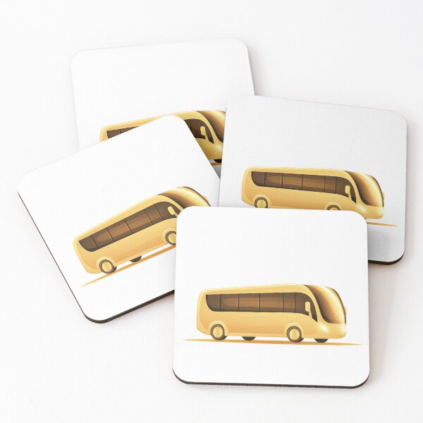 Item preview, Golden Modern Bus Icon designed and sold by Tarn.